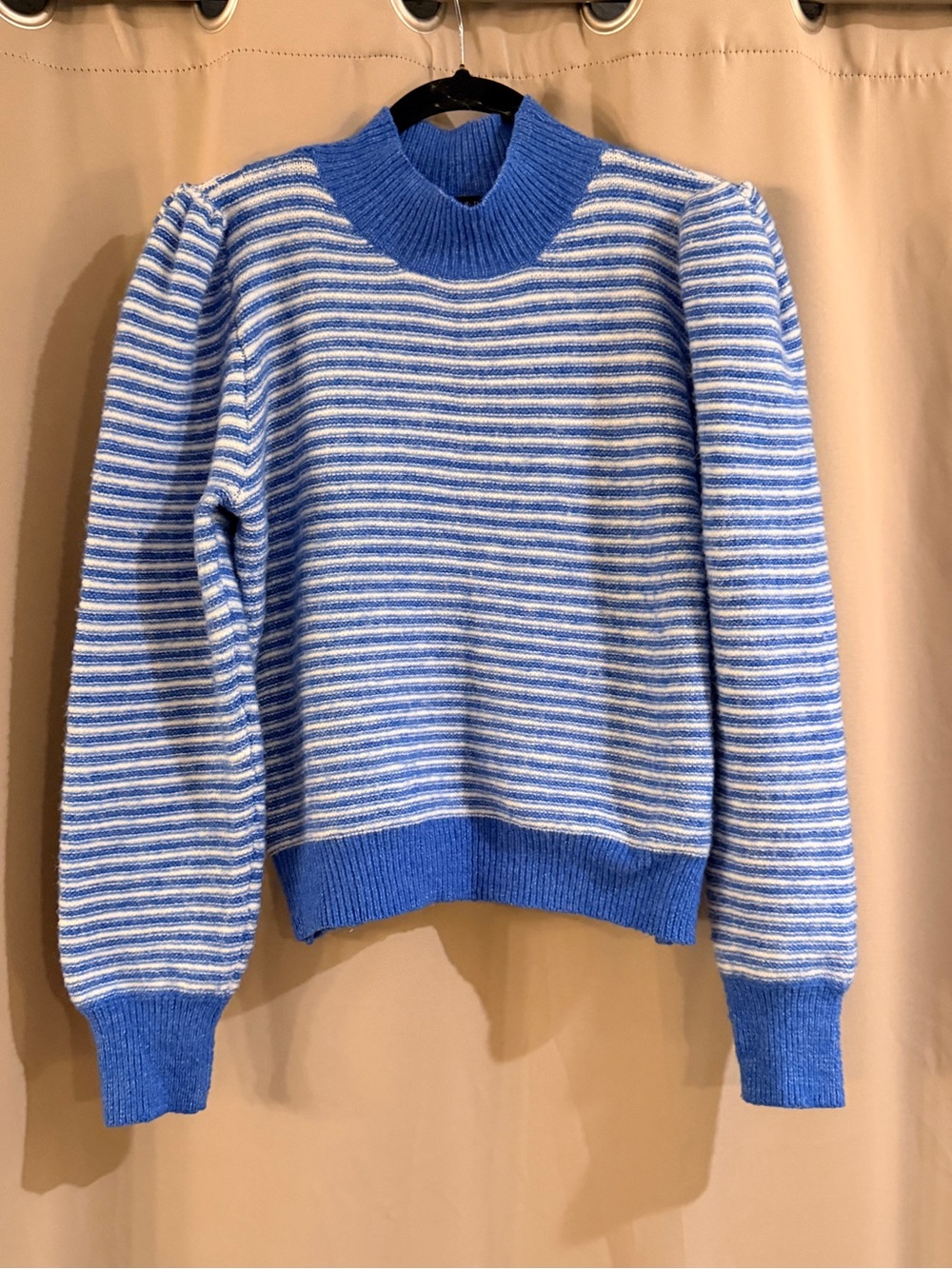 Women’s Strut & Bolt Blue and White Sweater